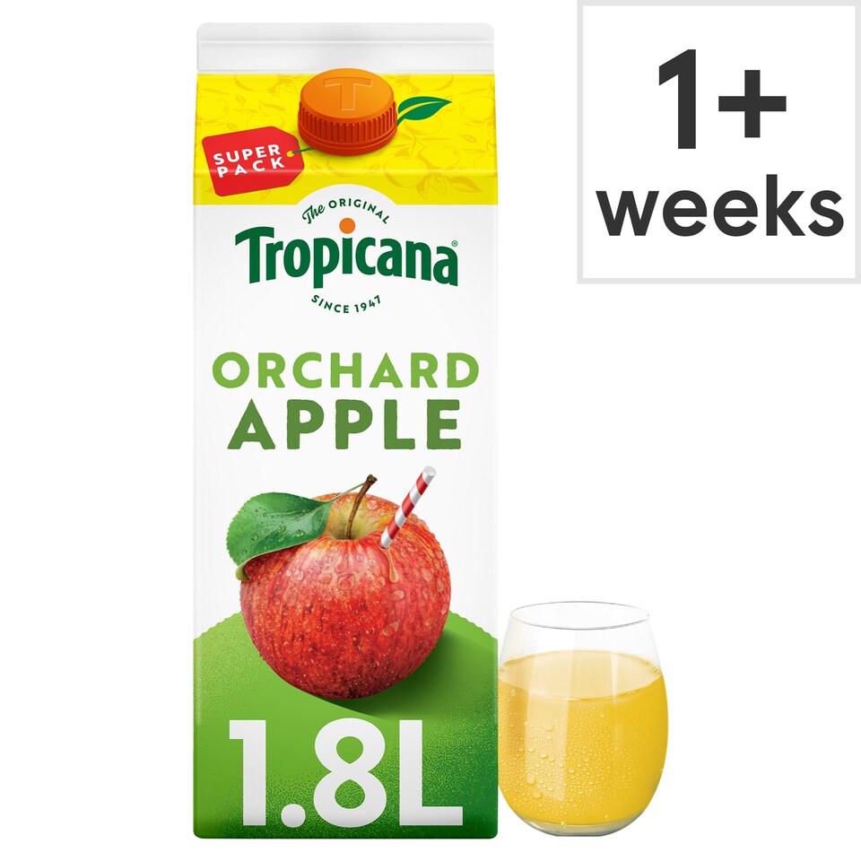TROPICANA Orchard Apple Perfectly Pressed 1.8l