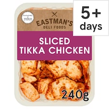 Eastman's Sliced Cooked Chicken Tikka 240G