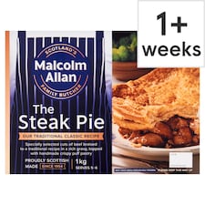 Malcolm Allan Classic Steak Pie 1Kg
