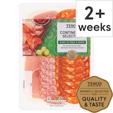 Tesco Continental Meat Platter 120G
