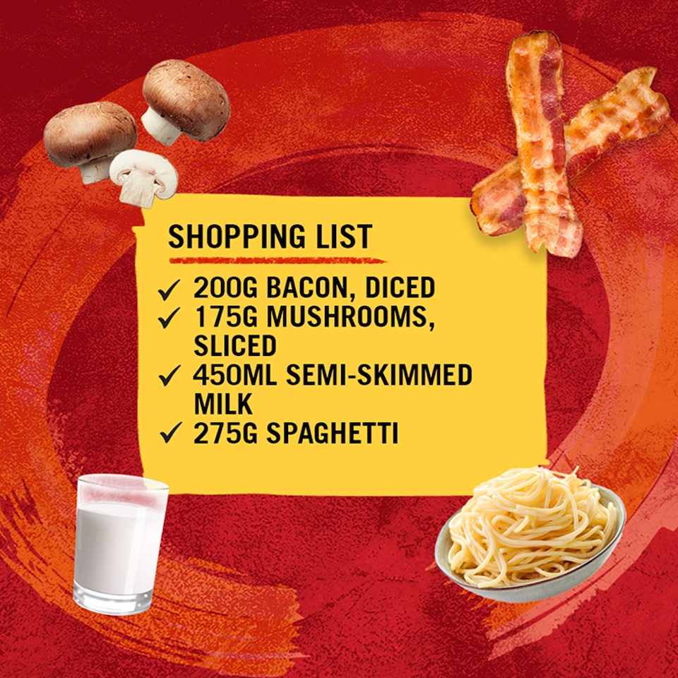 image 1 of Schwartz Spaghetti Carbonara Recipe Mix 32g 