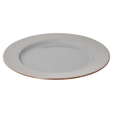 Fox & Ivy Grey Beam Dinner Plate