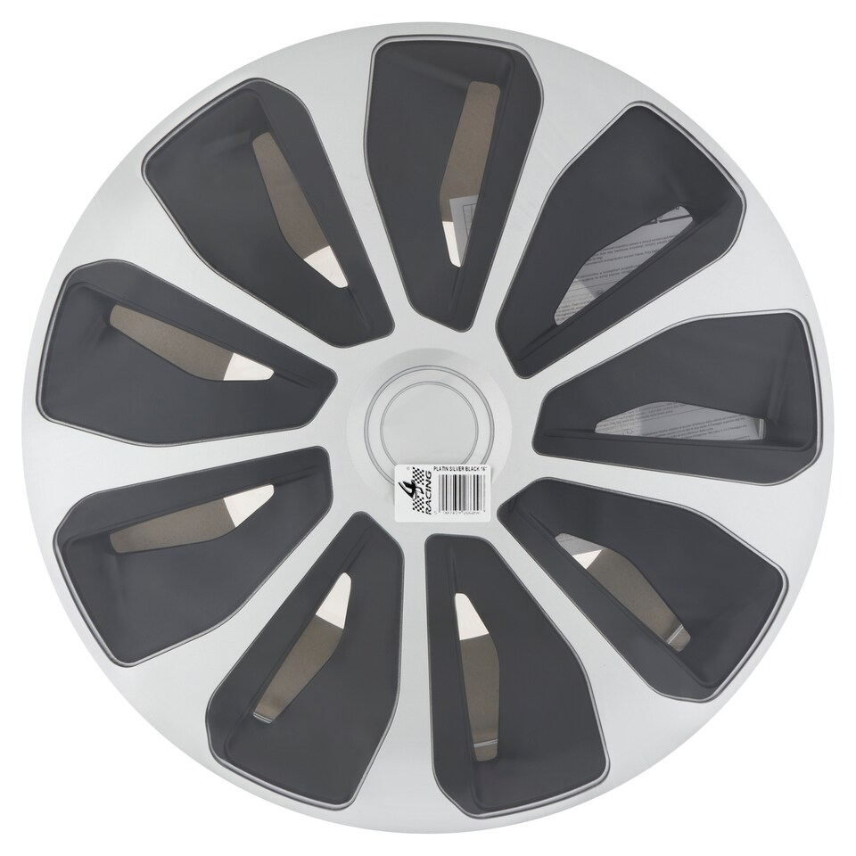 Platin Silver Black puklice na kola 16"