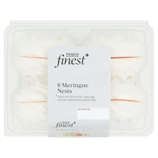 Tesco Finest Meringue Nests 8S