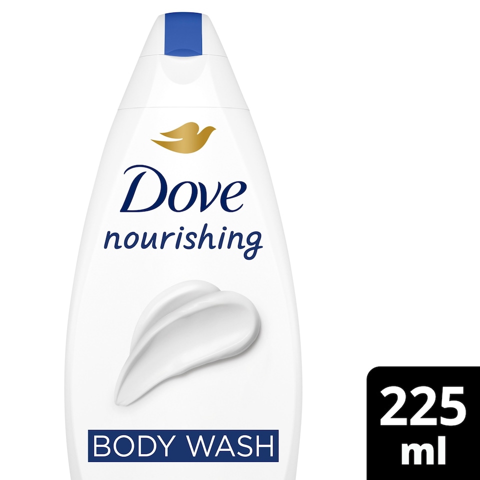image 1 of Dove Hydrate 24hr Moisturisation Body Wash Shower Gel 225ml