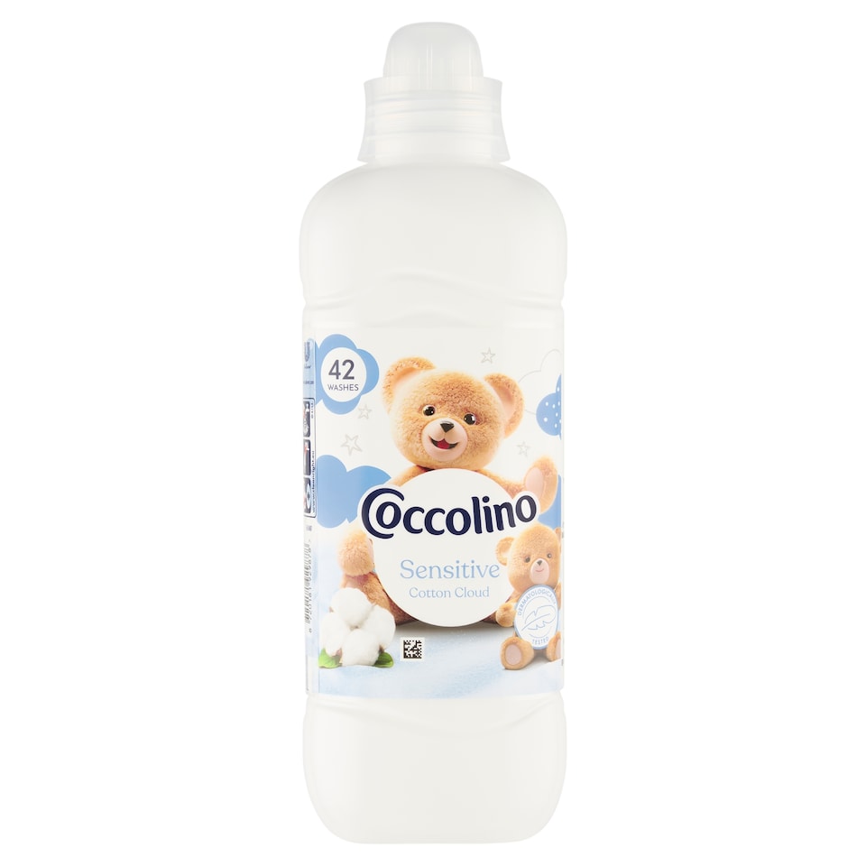 image 1 of Coccolino Sensitive Cotton Cloud Concentrated Fabric Softener 42 Washes 966 ml
