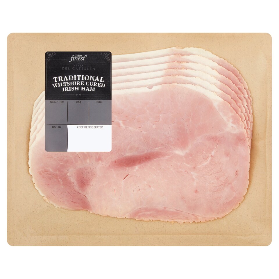 Tesco Finest* Grab And Go Traditional Ham 210G X 12