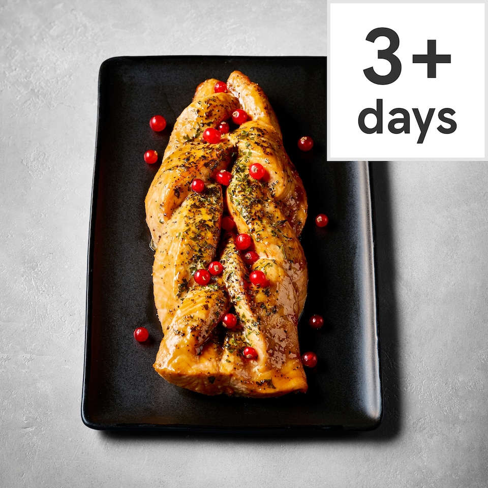 54. Tesco Finest Scottish Salmon Plait 840g (Serves 6)