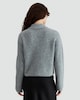 image 4 of F&F Ribbed Knit Bow Fastening Cardigan in Grey