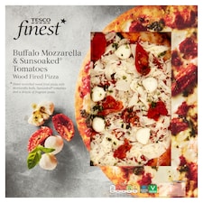 Tesco Finest Buffalo Mozzarella & Tomato Pizza 420G