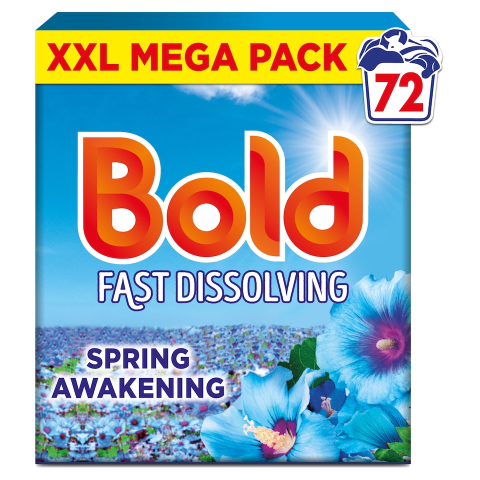 image 1 of Bold Washing Powder Spring Awakening 72w 3600g
