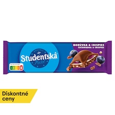 ORION Študentská pečať Milk Blueberry & Crispies 235 g