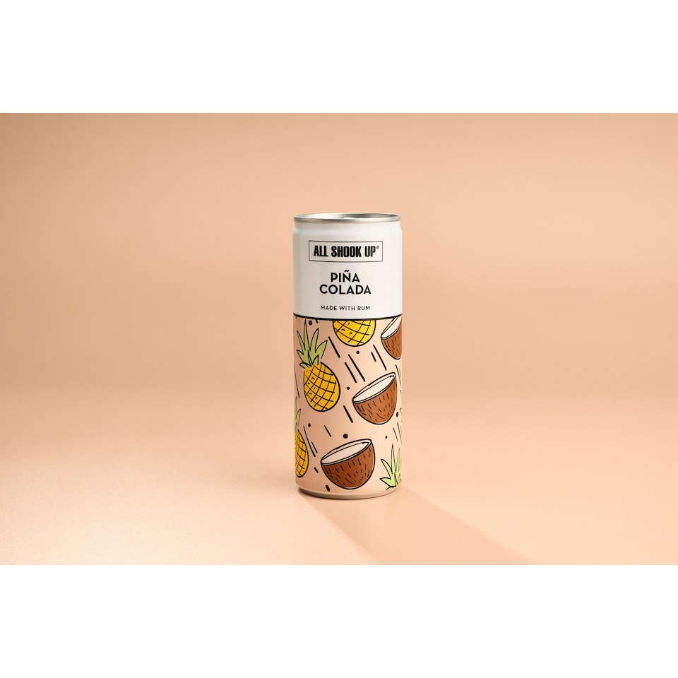 image 1 of All Shook Up Premium Cocktail - Pina Colada 250ml