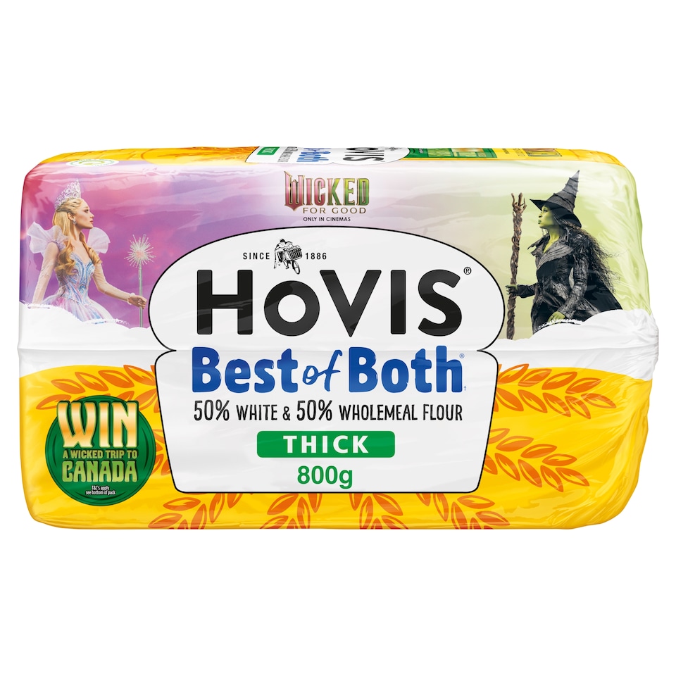 Hovis Best of Both Thick Bread 800g