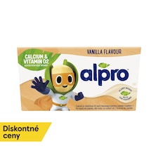 ALPRO Kids Fermentovaný sójový výrobok s vanilkovou príchuťou 4x115g