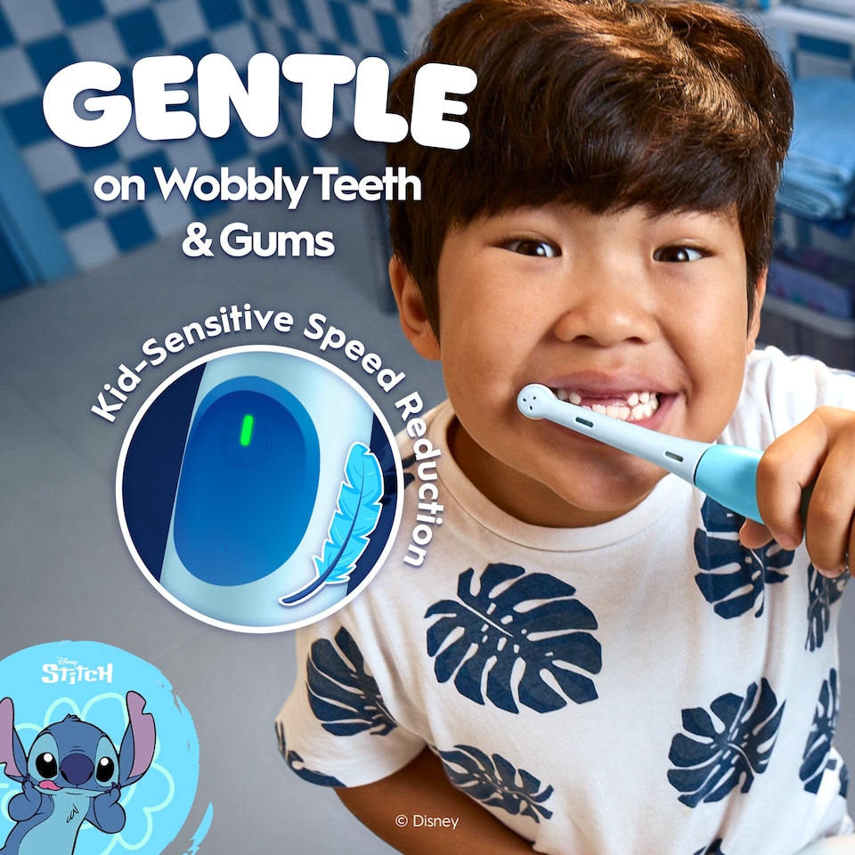 image 1 of Oral-B iO2 Kids Disney Stitch Edition Electric Toothbrush