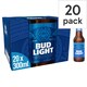 image 1 of Bud Light Beer 20X300ml