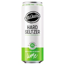 Mike's Alcoholic Hard Seltzer Lime 330Ml