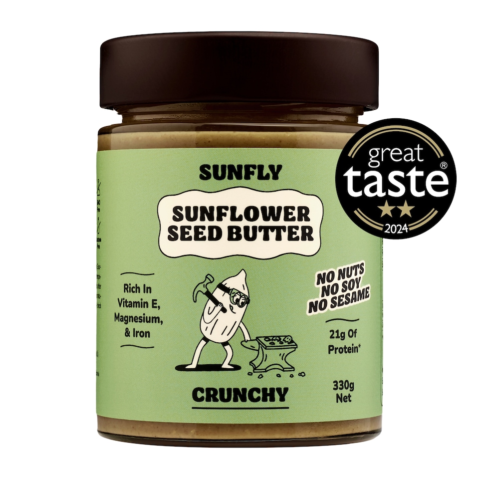 image 1 of SUNFLY Sunflower seed butter Crunchy 330g