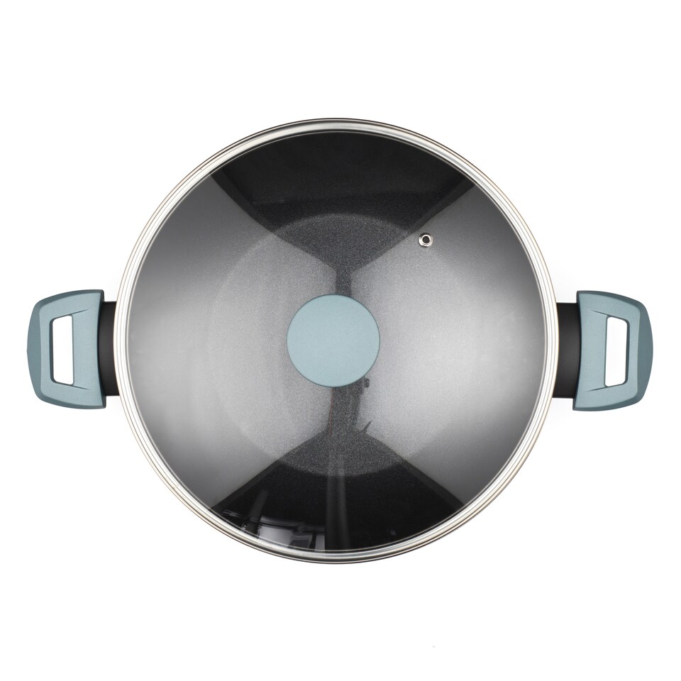 image 1 of Salter Megastone Thermo Collar Family Pan 28Cm
