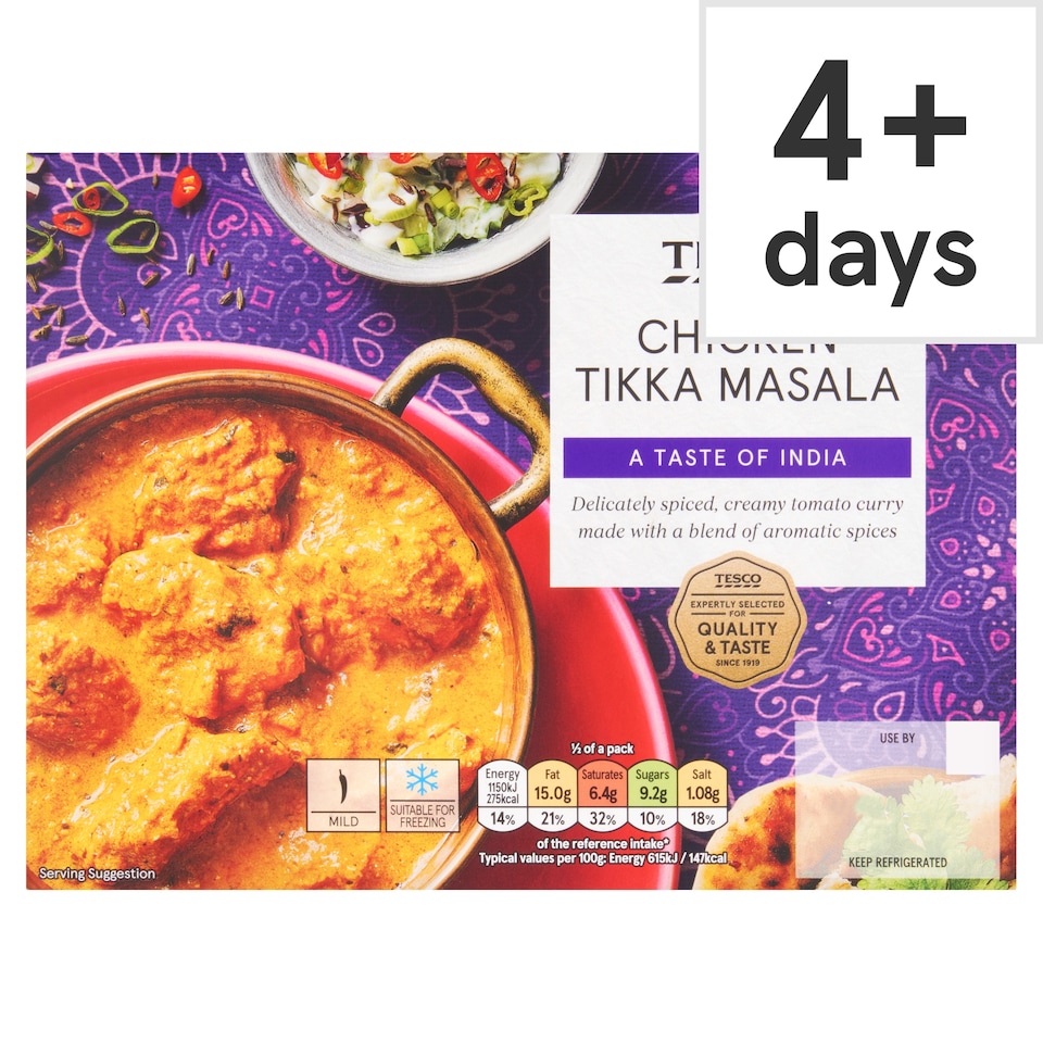 Tesco Chicken Tikka Masala 400G