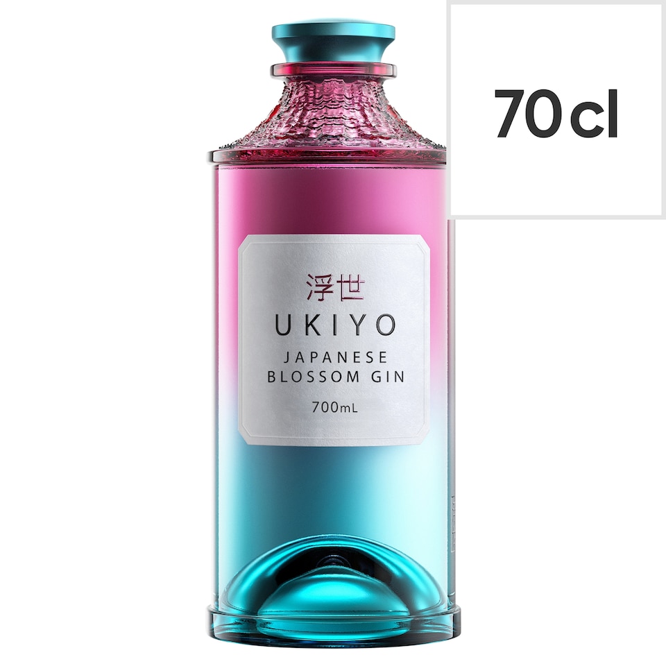 image 1 of Ukiyo Japanese Blossom Gin 70cl