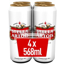 Stella Artois 4 X 568Ml