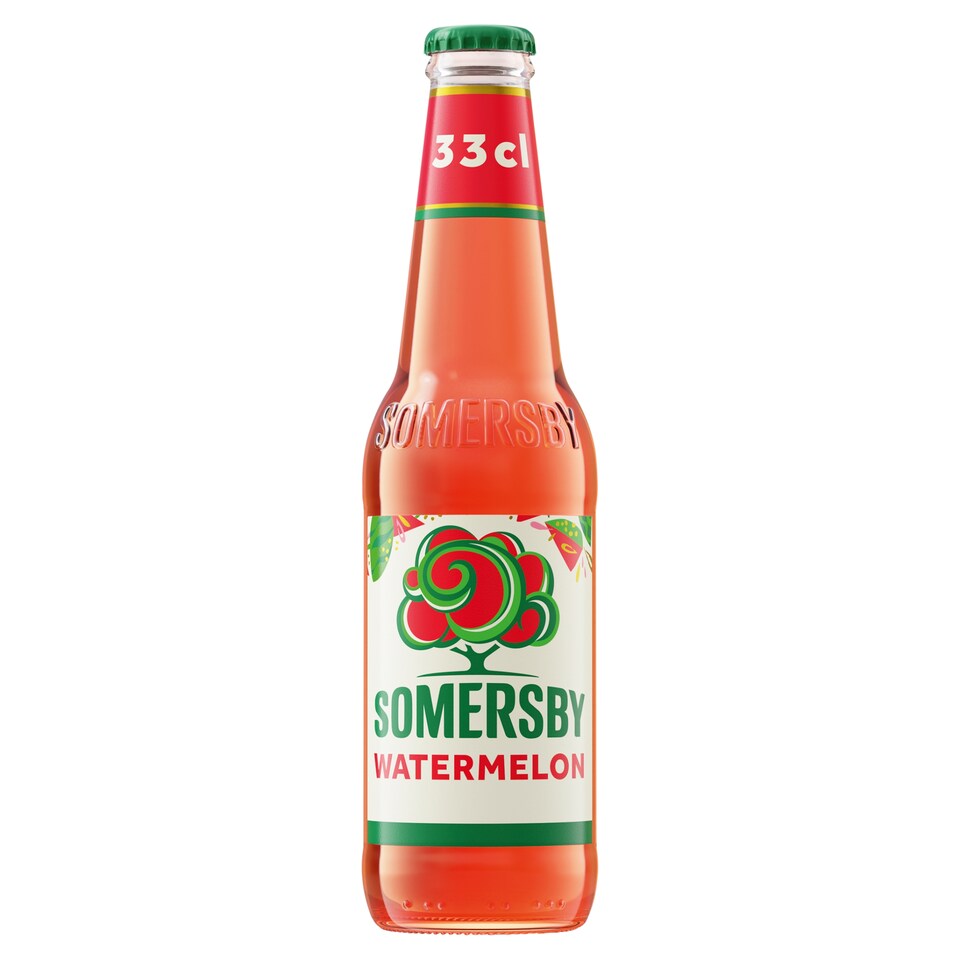 Somersby Watermelon cider almalé alapú szénsavas, alkoholos ital görögdinnye ízesítéssel 4,5% 330 ml