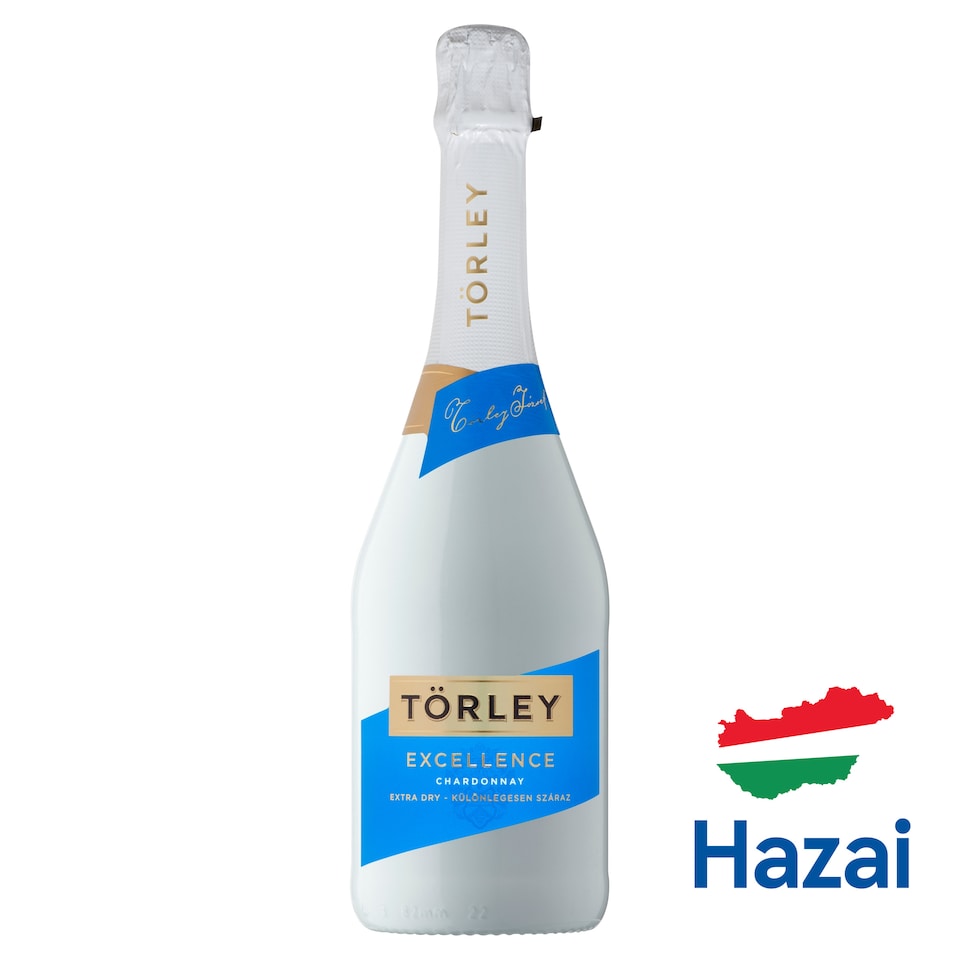 Törley Excellence Chardonnay különlegesen száraz, fehér pezsgő 12,5% 0,75 l