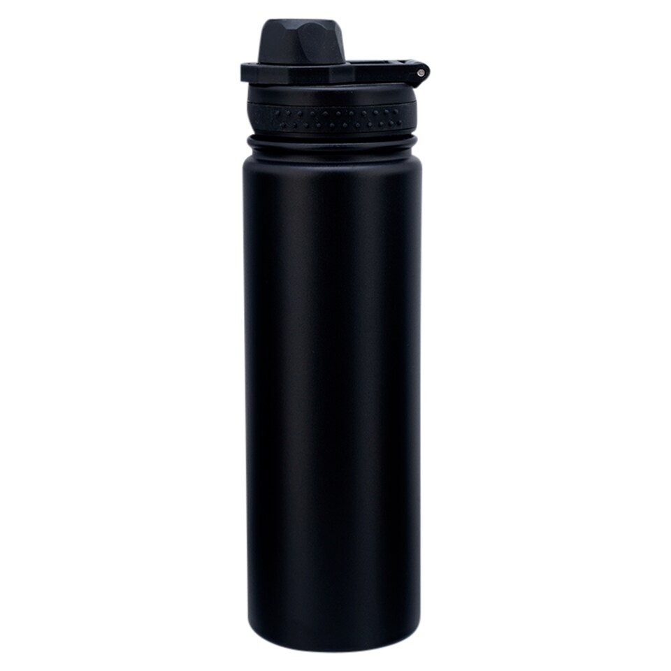 Tesco Home Black Insulated láhev 650 ml
