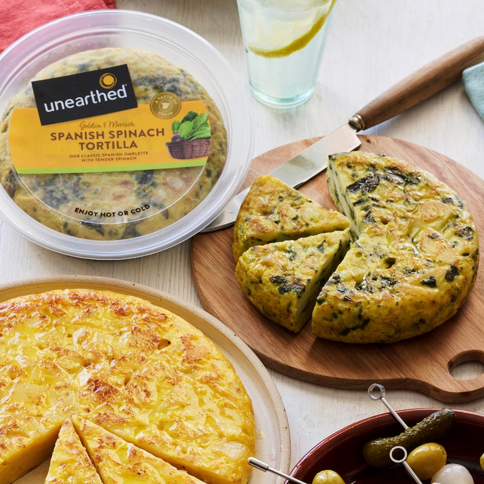image 1 of Unearthed Spanish Spinach Tortilla 250g
