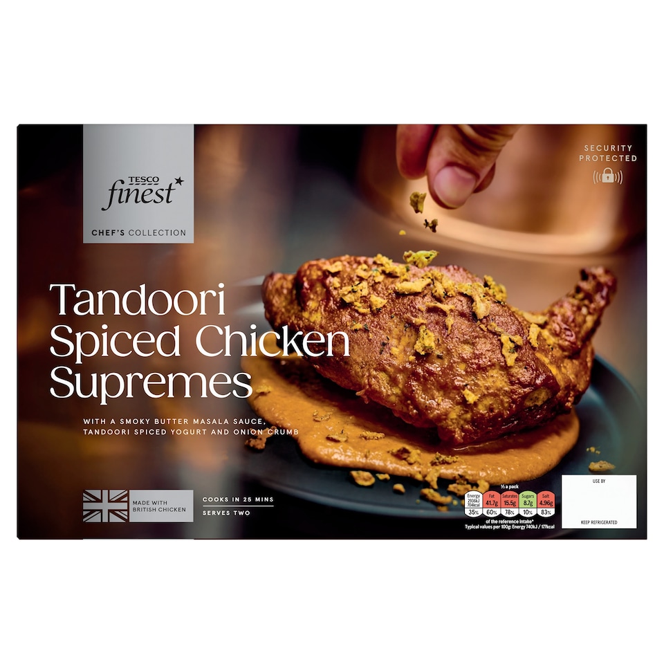 Tesco Finest Chef's Collection Tandoori Smoked Butter Masala Chicken 875g