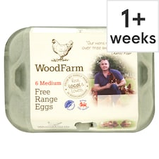 WoodFarm Free Range Eggs 6 Medium