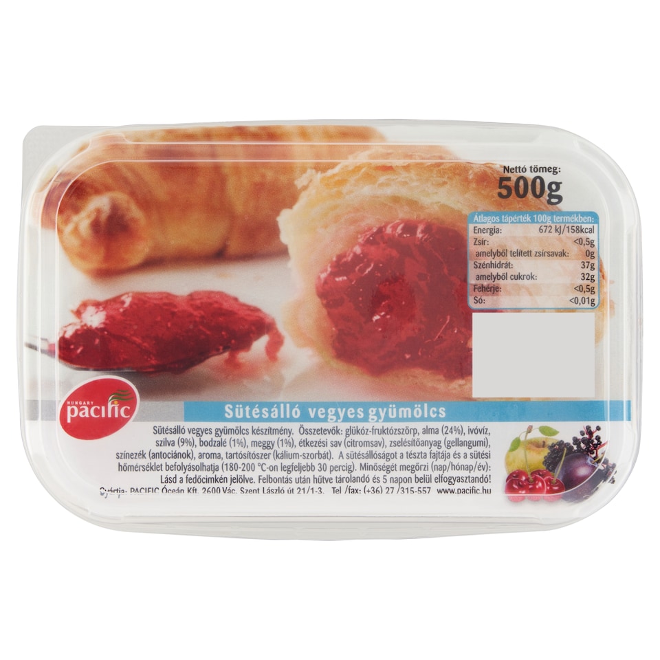 image 1 of Pacific Baking-Resistant Mixed Fruit Preparation 500 g