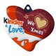 Obrázek 2 pro produkt Kinder Love plněná mléčná čokoláda s mléčnou náplní 37g