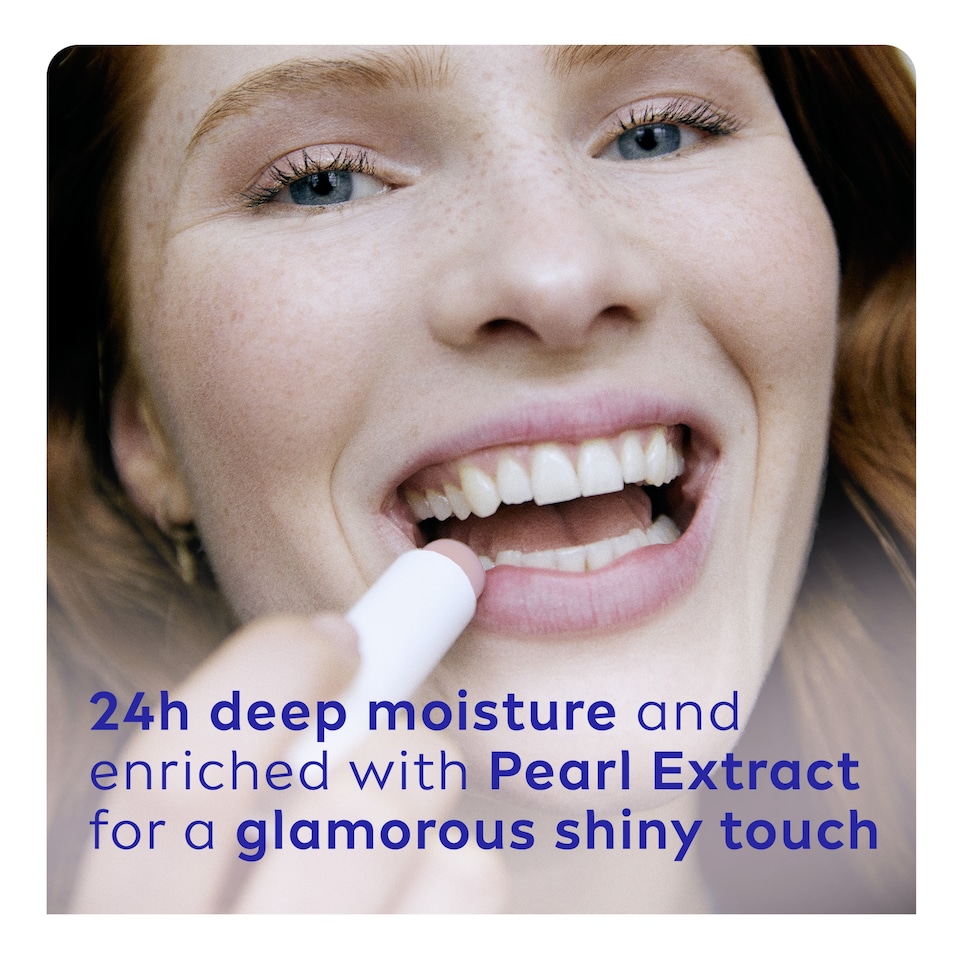 image 1 of NIVEA Pearly Shine Lip Balm 4.8g