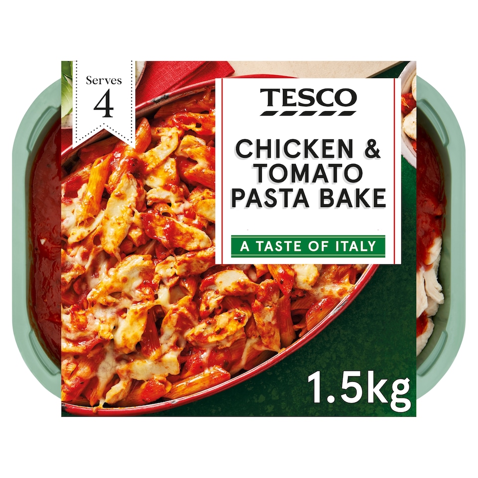 Tesco Chicken & Tomato Pasta Bake 1.5Kg
