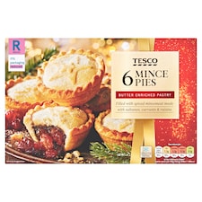 Tesco Mince Pies 6 Pack