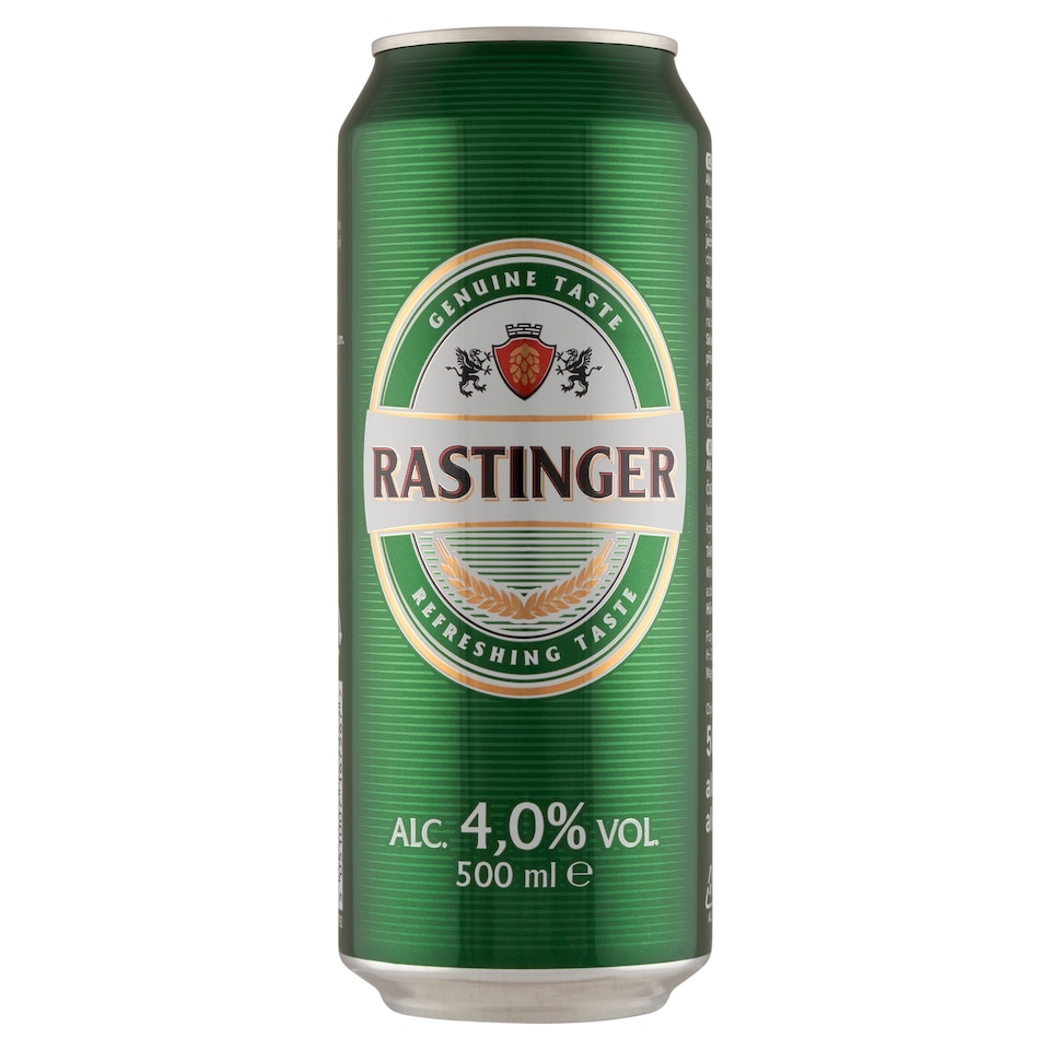Rastinger világos sör 4% 500 ml 