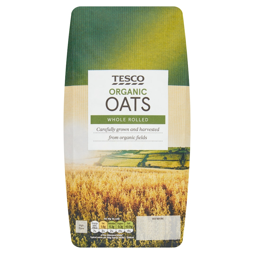 Tesco Organic Oats 1Kg