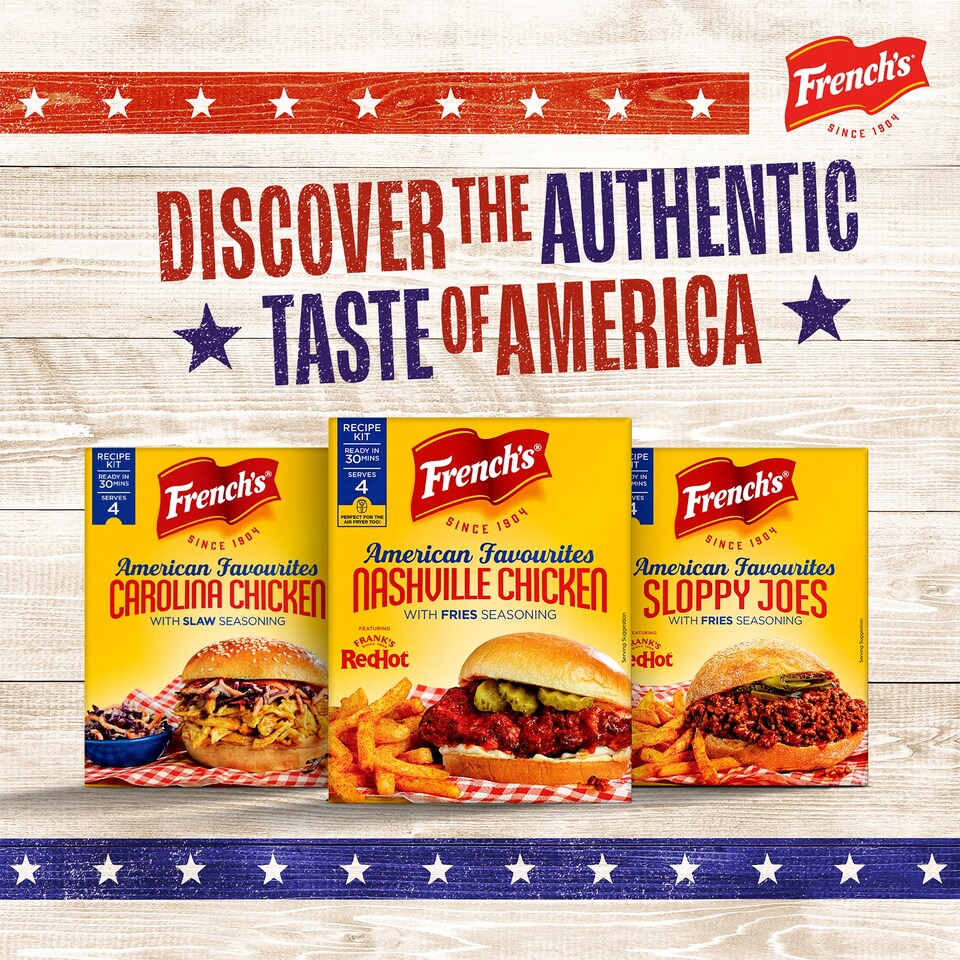 image 1 of French's Nashville Chicken with Fries Seasoning Recipe Kit 105G