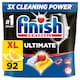 image 1 of Finish Ultimate All In One Dishwasher Tablets Lemon x92 1186.8g