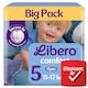 Libero Comfort Big Pack pelenka, méret: 5, 11-17 kg, 48 db  1. kép