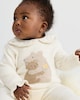 image 3 of F&F Baby 2-Piece Pure Cotton Knitted Bear Frill Jumper and Leggings Set in Cream