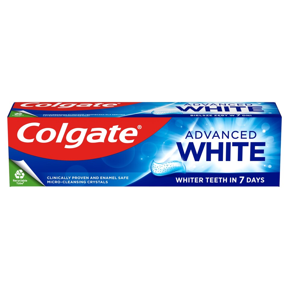 Obrázek 1 pro produkt Colgate Advanced White bělicí zubní pasta 75ml
