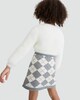 image 3 of F&F Girls Fluffy Bow Accent Bolero in Cream