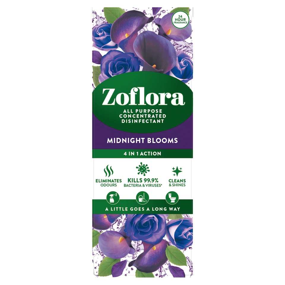 Zoflora All purpose Concentrated disinfectant Midnight Blooms 120ml