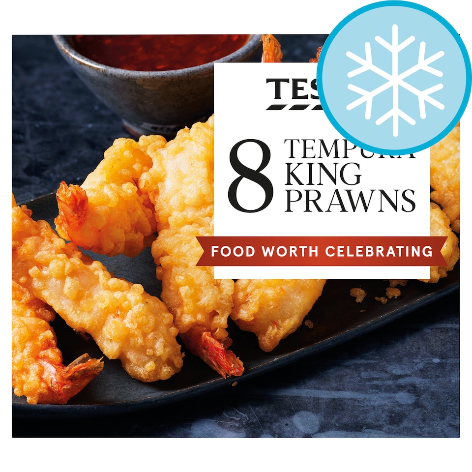 Tesco Tempura King Prawns 8 Pack 140g