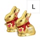 image 1 of Lindt Gold Bunny Milk Chocolate with Hearts 200g