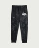 image 3 of Hype Cotton Rich Camo Cuffed Joggers in Black